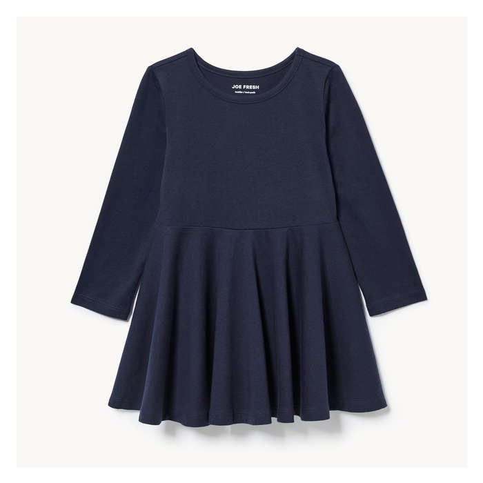 Toddler Girls' Uniform Knit Dress